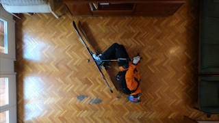 Freeride skiing at home di Philipp Klein Herrero