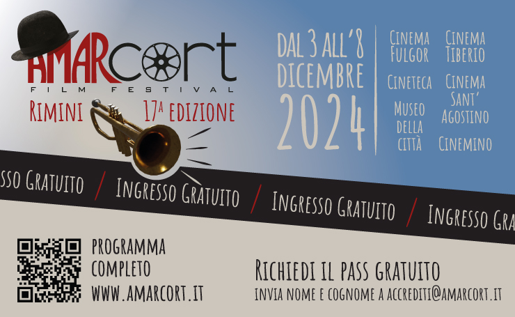 Amarcort Film Festival - Short film festival - Novembre 2024 - Rimini