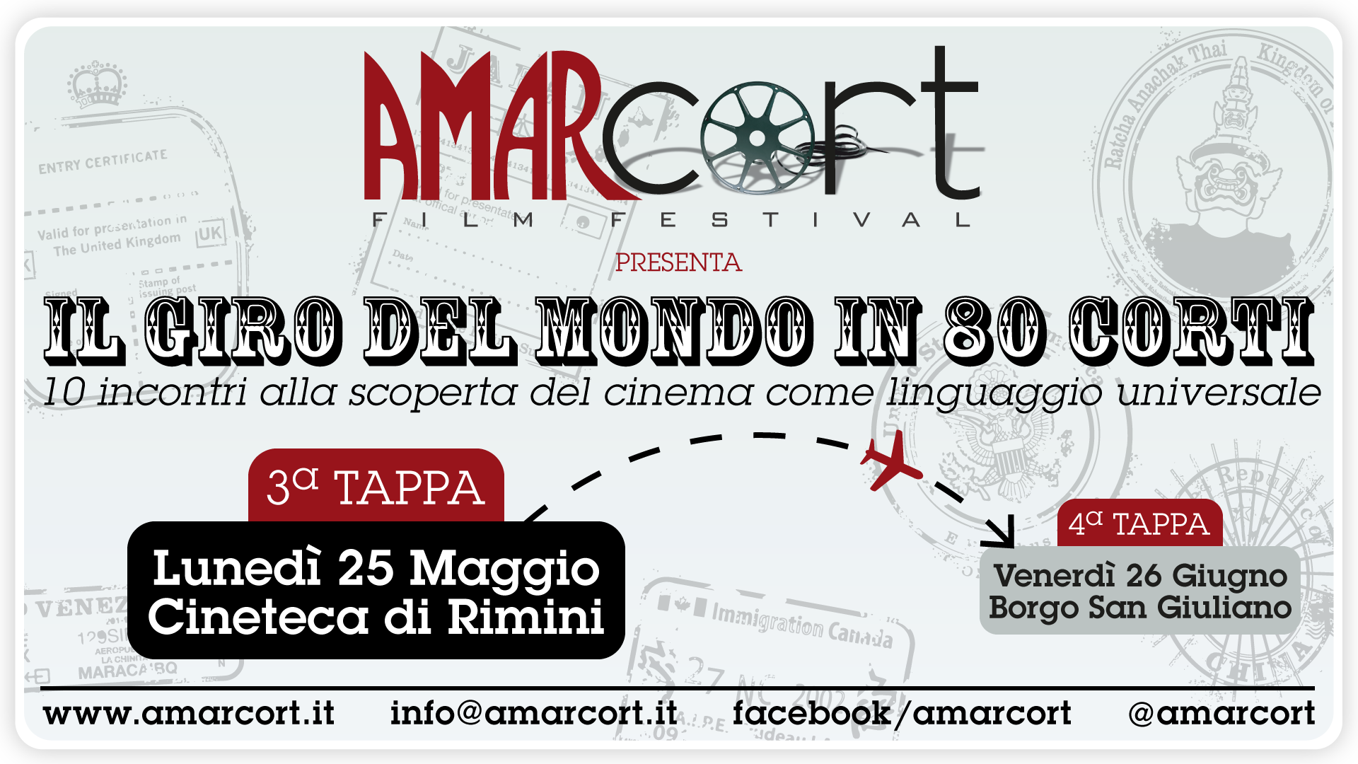 Il Giro del Mondo in 80 Corti di Amarcort Film Festival - Terza Tappa