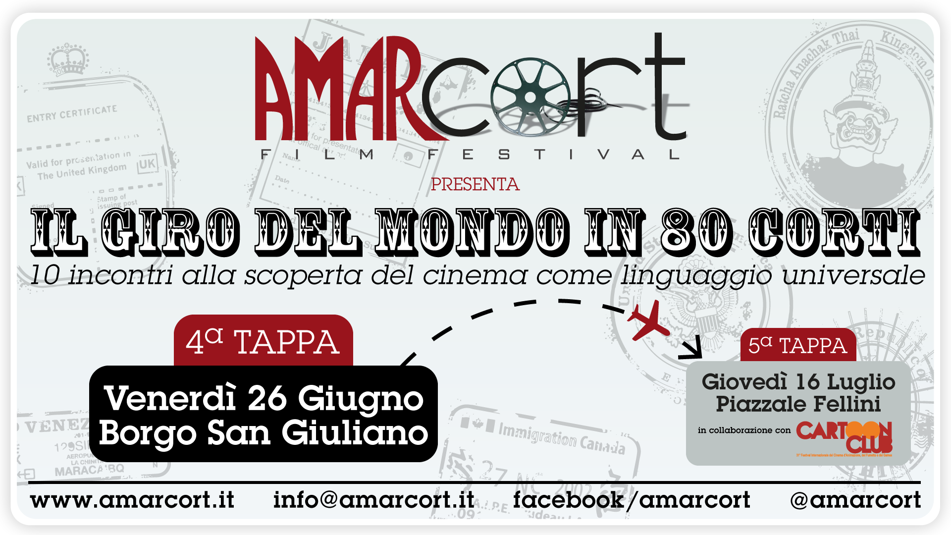 Il Giro del Mondo in 80 Corti di Amarcort Film Festival - Quarta Tappa