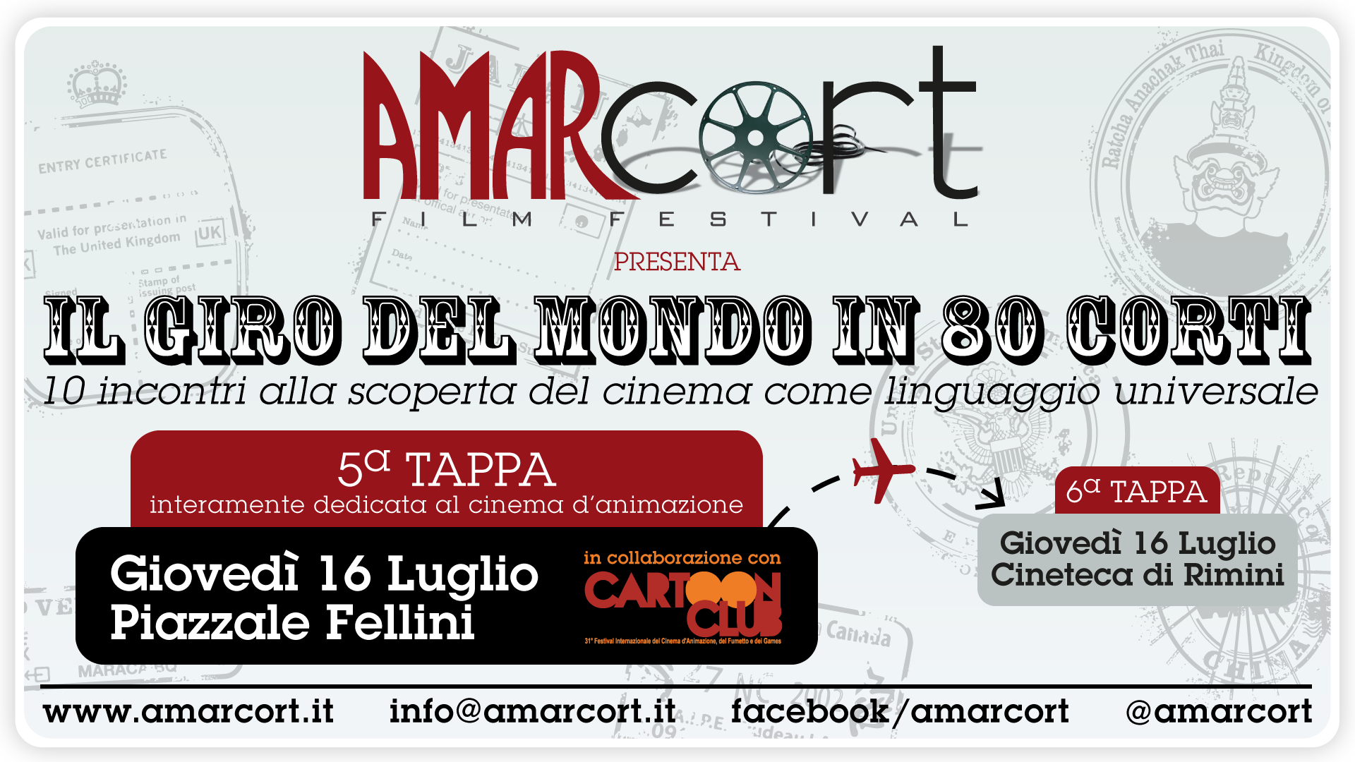 Il Giro del Mondo in 80 Corti di Amarcort Film Festival - Quinta Tappa