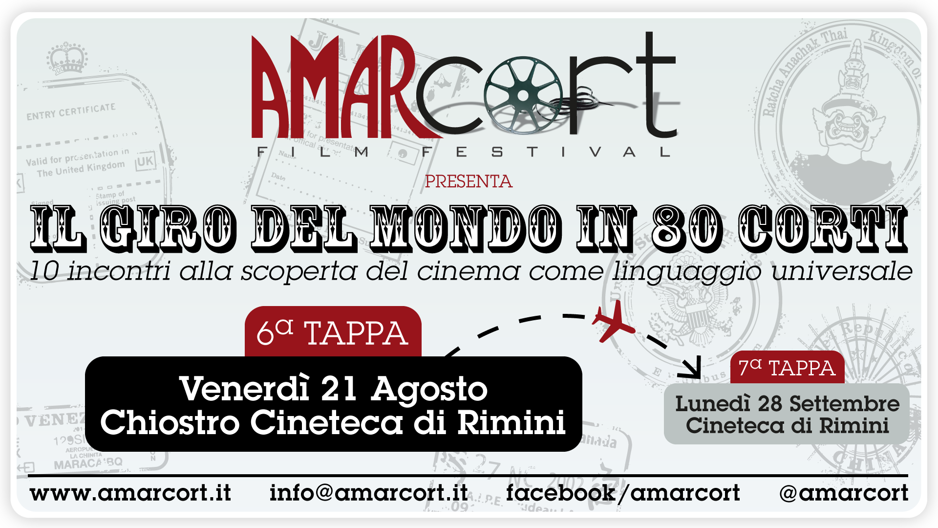 Il Giro del Mondo in 80 Corti di Amarcort Film Festival - Sesta Tappa